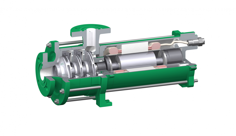 Liquides Frigorigènes (ammoniaque, Co2, etc.) - Solution HERMETIC : pompe à rotor noyé