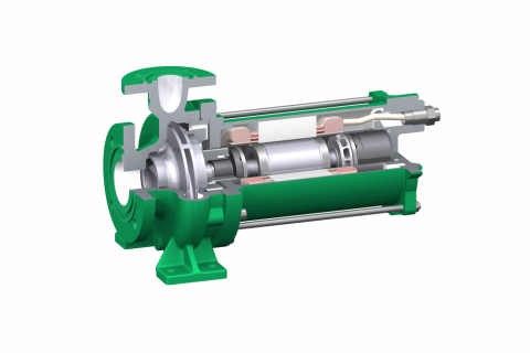 Pompe centrifuge à rotor noyé CN/P/K/F/H - Chimie, réfrigération, énergie, oil & gas