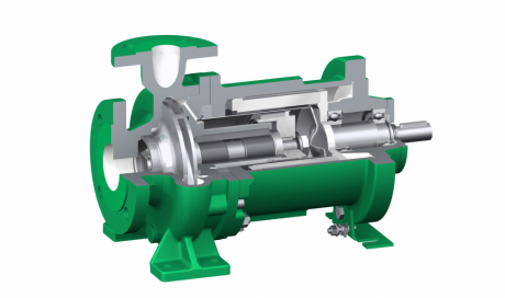 Liquides propres (max. PN16 et 220°C) - Solution HERMETIC : pompe à accouplement magnétique